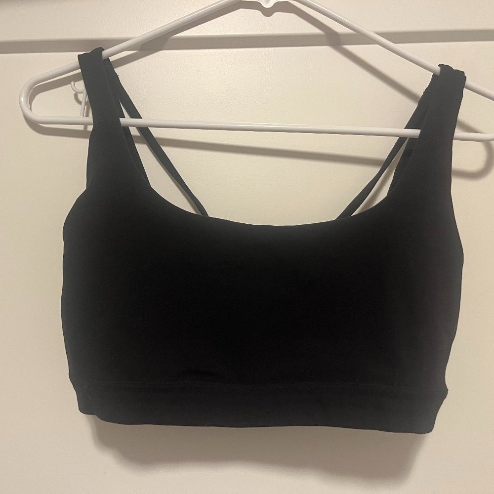 Athleta Exhale bra - Black, Size Medium